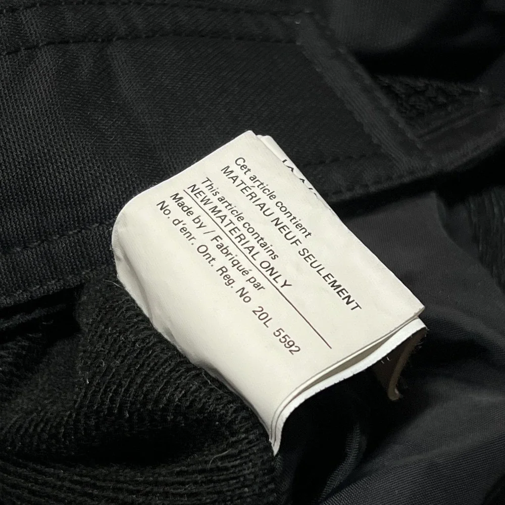 FERA Snow Pants Mens 32x32 Black Insulated Ski Adjustable Waist Zip Hem Pockets